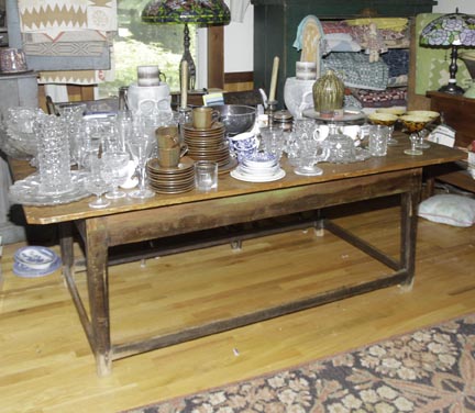 Mary L Weisfeld Living Estate Collection Abingdon Va. - Winston_Salem_Stretcher_table.jpg