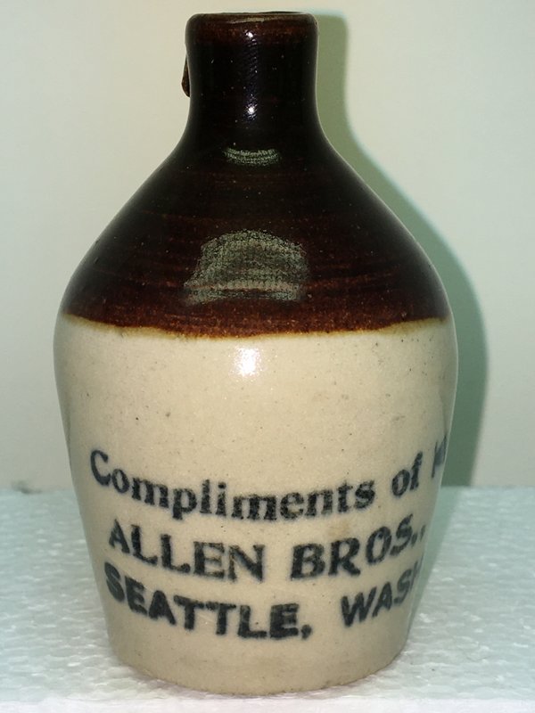 Ralph Van Brocklin Estate- Bottles- Post and Trade cards--Mini Jugs and other advertising - IMG_3070.JPG