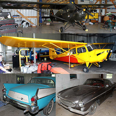 James Summers Estate- Areonca L-3( 1941), Piper Cub Coupe J4 S( 1940),  Aeronca  7 ac (1946)Champ, Studebaker Silver Hawk, Volvo 1800 ( plus a Street Rod and a 2007 42 foot Gulf Stream RV) and more  - hawkins_co_400.jpg